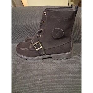 Polo Ralph Lauren Ranger High II Boots Womens 7.5 Boys 5.5  Chocolate NWT